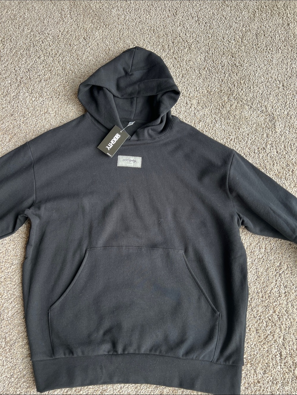 80Eighty Black Pullover Hoodie NWT